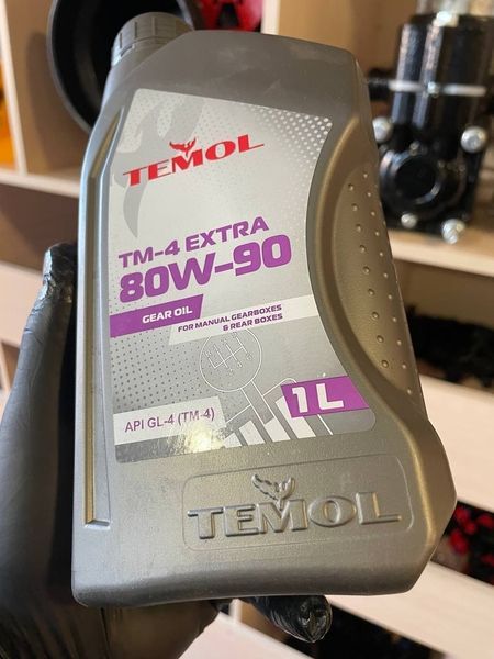 Масло для насоса опрыскивателя TEMOL Extra 80w-90 1л 21009617 фото