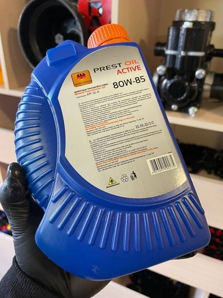 Масло для насоса опрыскивателя PREST oil 80w-90 1л 21009594 фото